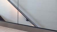 Glass railing ES-GLASS-PROFIL 2500