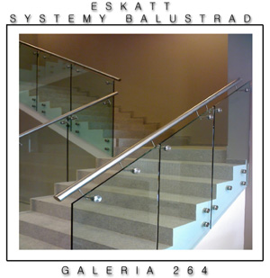 Balustrades self-supporting