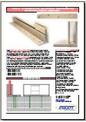 Folders railings cantilevered ES-GLASS-PROFIL-3000